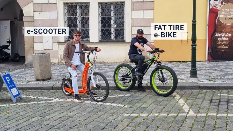 Prague: City Viewpoints Tour by Electric Fat Bike - Starting beside the Japanese Embassy
