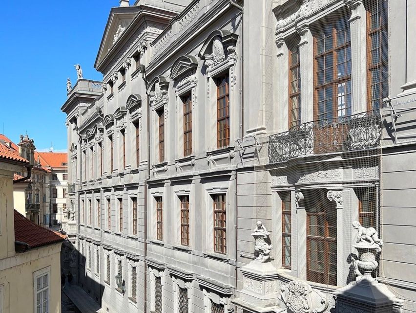 Prague: Clam-Gallas Palace Entry Ticket with Audio Guide - The Marble Hall and Chinese Lounge