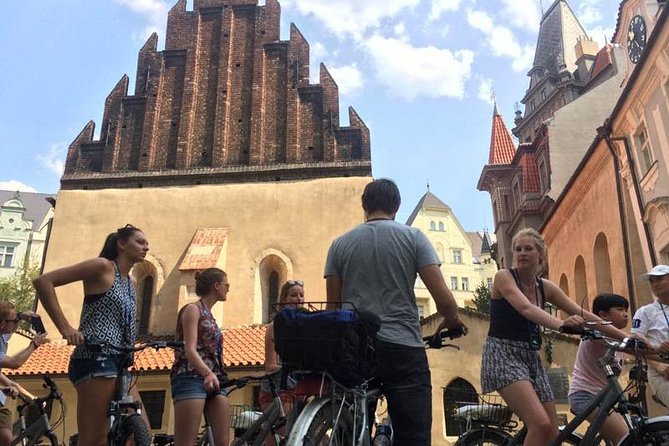 Prague: Classic City Bike Tour (small groups) - Lennon Wall and Charles Bridge