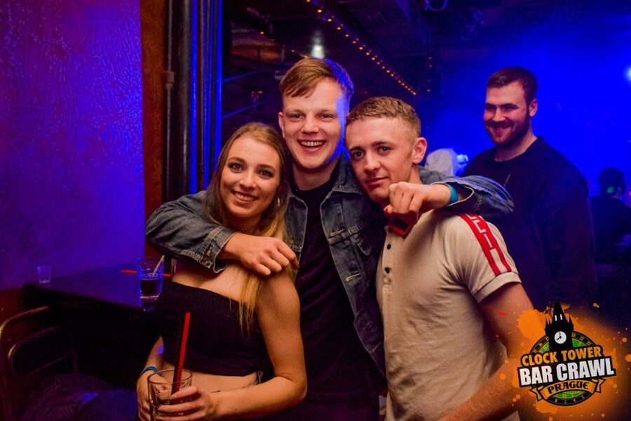 Prague: Clock Tower Bar Crawl with Drinks and Shots - The final nightclub entry