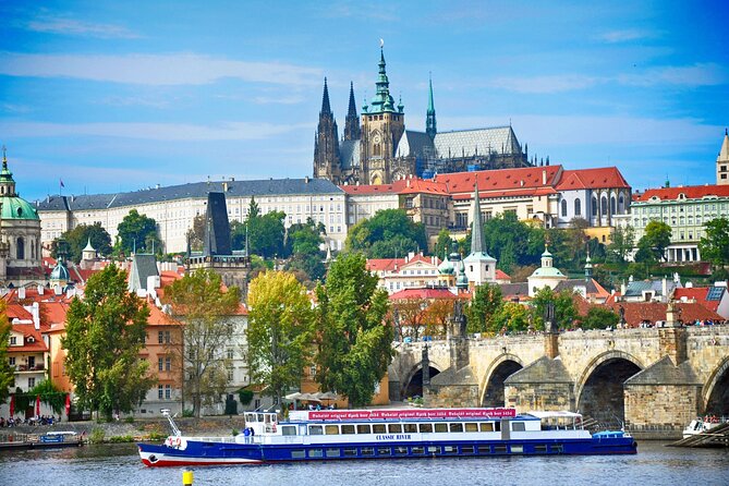 Prague Combo: Castle Guided Tour, Bus and Optional Boat - St. George’s Basilica: a quieter Romanesque contrast
