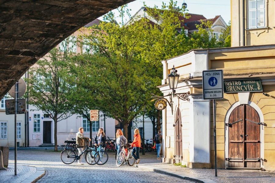 Prague: Complete Bike Tour - New Town and the stories of 1968 and 1989