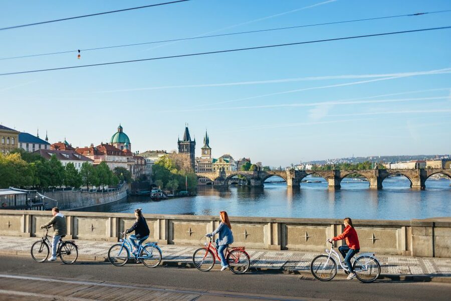 Prague: Complete Bike Tour - Mala Strana and Kampa Park