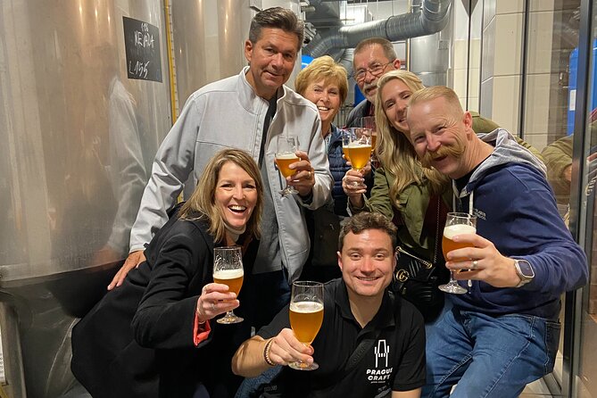 Prague Craft Beer Tour - The Karlín stop and the first Czech pub dishes
