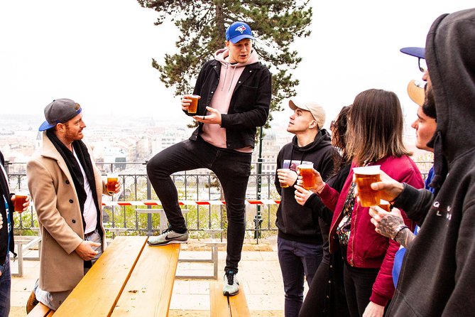 Prague Craft Beer Tour: 8 Czech Beers, Taproom & Best Beer Garden - Eight Czech beers across three very different stops