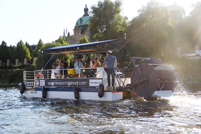 Prague Cycle Boat - The Swimming Beer Bike - Timing, booking, and small practical details