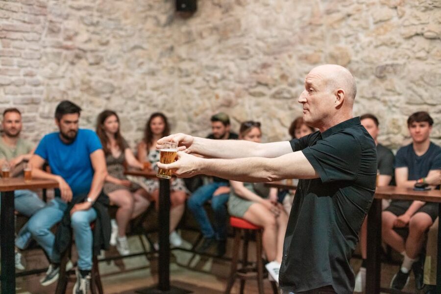 Prague: Czech Beer-Tasting Experience with Snacks - The guide can make or break the evening