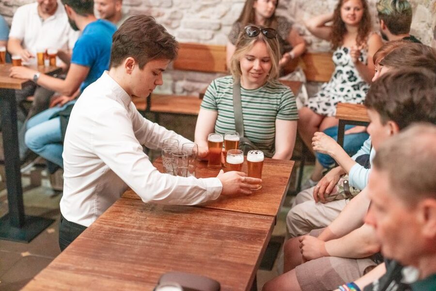 Prague: Czech Beer-Tasting Experience with Snacks - What the 90-minute pace feels like