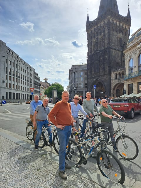 Prague E-Bike City Ride tour : 2hrs - What the $48 price gives you in Prague