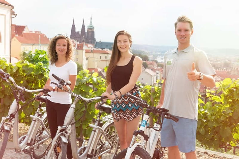 Prague: E-Bike or E-Scooter Tour with A Local Guide - Queen Anne’s Summer Palace and Prague Castle