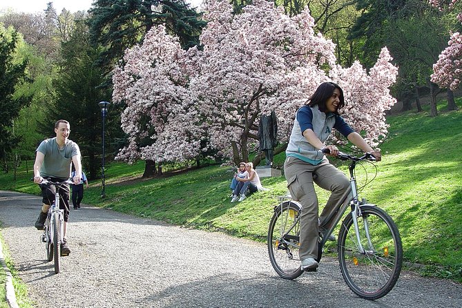 Prague E-Bike Tour - Stunning Viewpoints (small group) - Strahov Monastery and the Lesser Town view