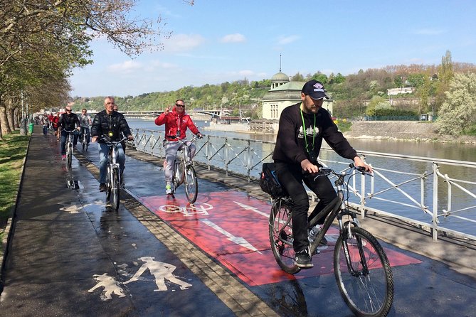 Prague E-Bike Tour - Stunning Viewpoints (small group) - Petrin Park, Petrin Tower, and the cable cars