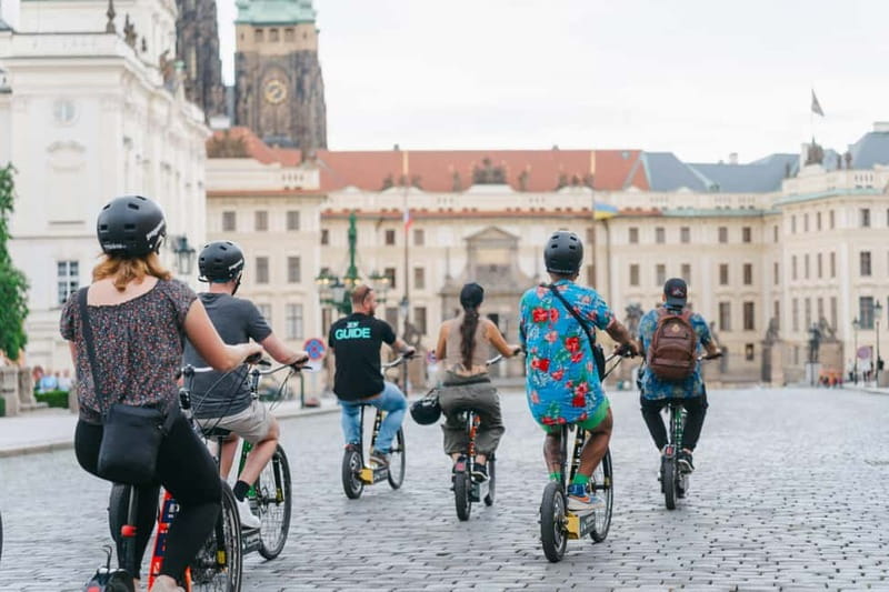 Prague: E-Scooter Grand City & Panoramas Small-Group Tour - Starting near Charles Bridge