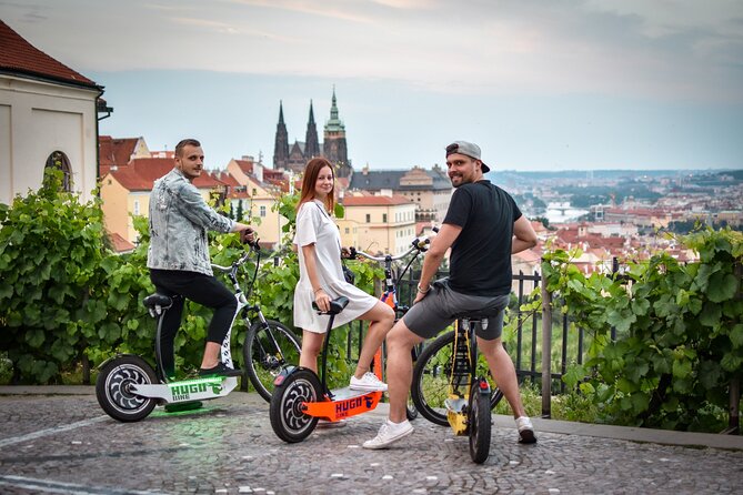 Prague E-Scooter Grand City Tour PRIVATE with PragueWay - Petrin and Letná, Prague’s two big hilltop parks