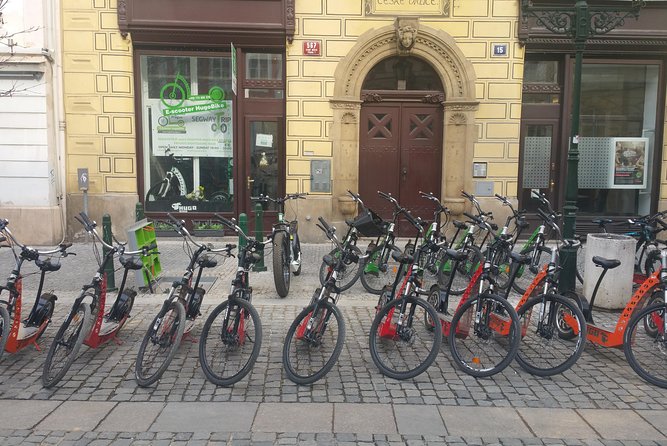 Prague E-Scooter Tour: Fat Tire or Regular Scooter - Getting Started at Na Poříčí 1052/42