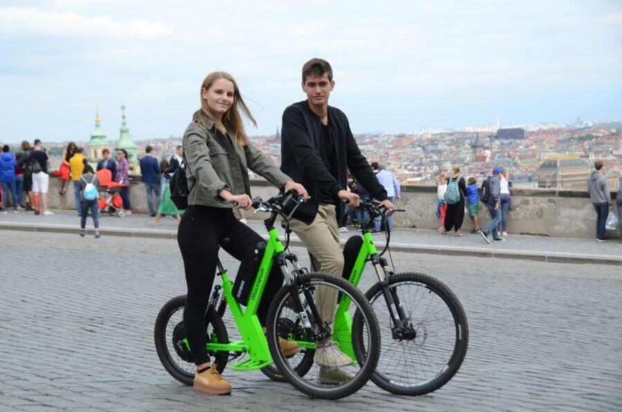 Prague: Electric Scooter & Cruiser Fat eBike Rental - Letná Park and the value of city views