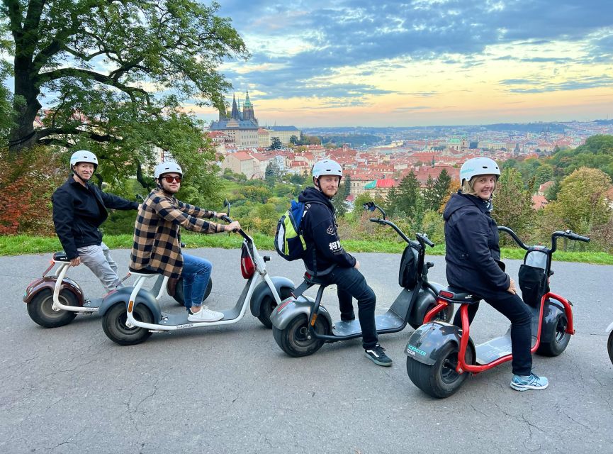 Prague: Fat Tire E-Scooter Guided Tour - Letná Park and Prague’s best wide-angle view