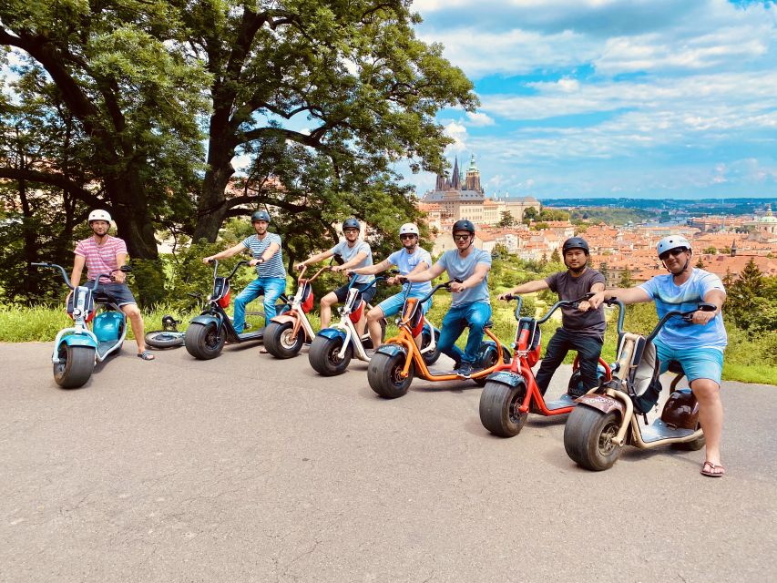 Prague: Fat Tire E-Scooter Guided Tour - How the Scrooser handles Prague’s streets