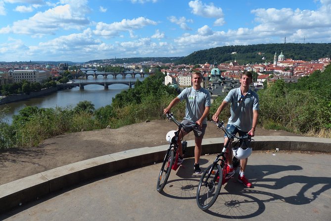 Prague Fat Tire or Regular Scooter City Tour - National Theatre and the Riverfront
