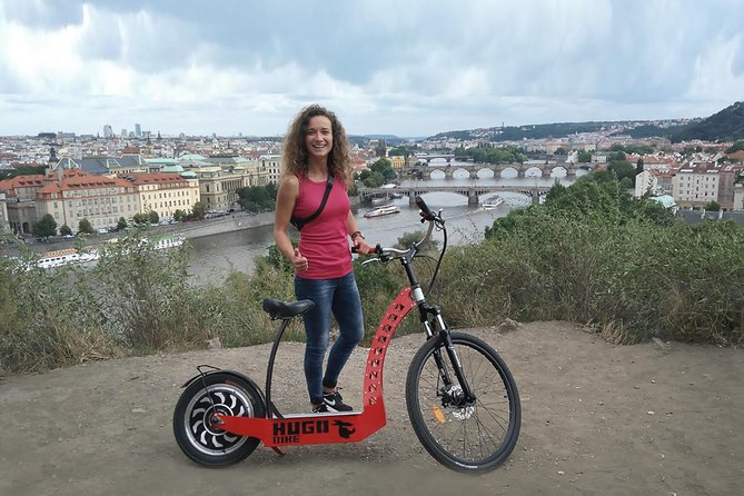 Prague Fat Tire or Regular Scooter City Tour - Letna Park and the Prague Metronome