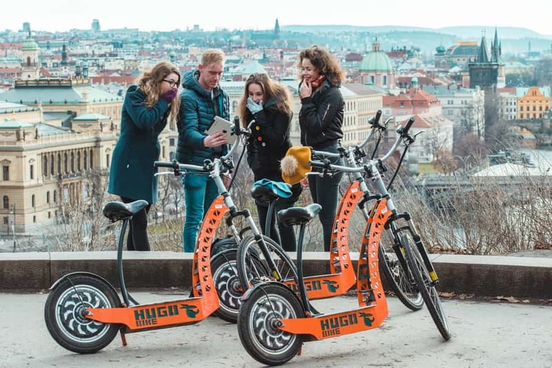 Prague: Fat Tire or Regular Scooter Tour with A Local Guide - Why an e-scooter works well in Prague