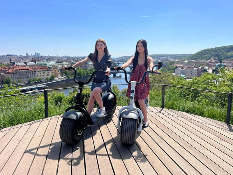 Prague: Fat Tire or Regular Scooter Tour with A Local Guide - Štvanice Island and Letná Park