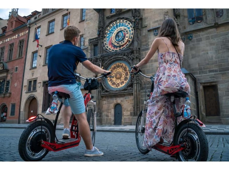 Prague: Fat Tire or Regular Scooter Tour with A Local Guide - Lesser Town, Charles Bridge, and Kampa Island