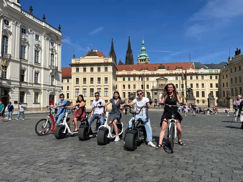 Prague: Fat Tire or Regular Scooter Tour with A Local Guide - Starting near Hotel Grandior