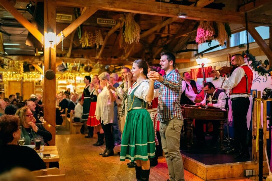 Prague: Folkloric Dinner Show with Unlimited Drinks - Learning the Mazurka and Joining the Show