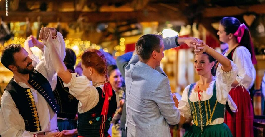 Prague: Folkloric Dinner Show with Unlimited Drinks - The Mead Toast Sets the Tone
