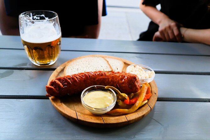 Prague Food tasting tour of Hidden Gems for Small Groups - Klobása, beer, and the evening’s best social stop