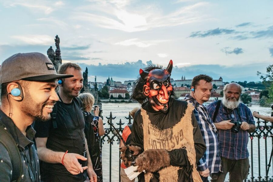 Prague: Ghost Walking Tour Where Legends Come To Life - A ghost walk with Prague landmarks underneath