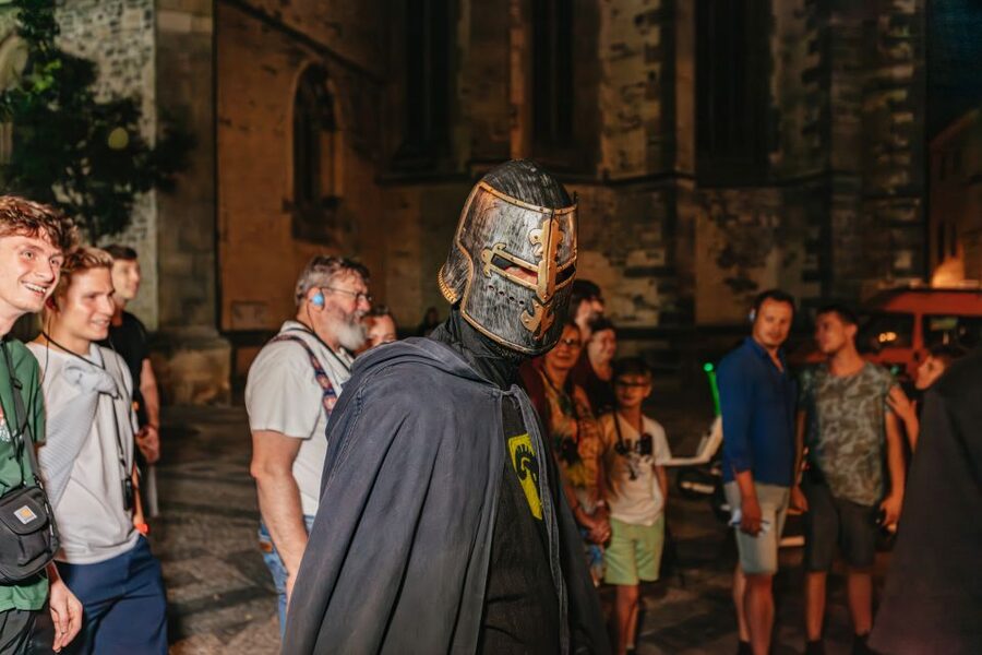 Prague: Ghost Walking Tour Where Legends Come To Life - Old Town Square after dark