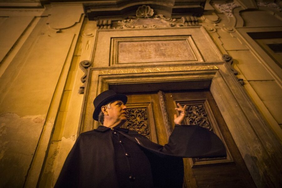Prague: Ghosts and Legends of the Old Town Evening Tour - St. Castulus Church and the religious side of fear