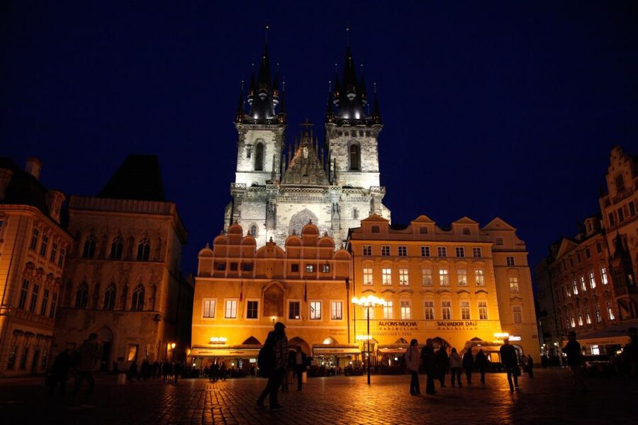 Prague: Ghosts and Legends of the Old Town Evening Tour - Dlouhá and the stories beneath the pretty facades