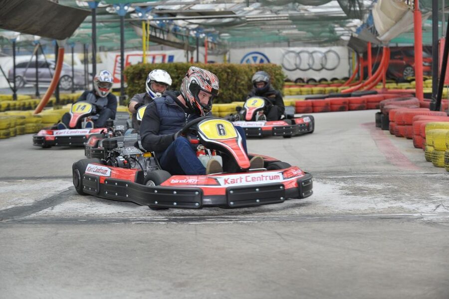 Prague: Go-Kart Racing Experience - Burgers, beer, and the post-race wind-down