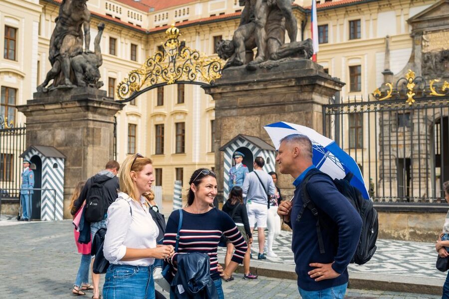 Prague Grand 2,5 hour + 2 hour exterior walking tour - Old Town churches, legends, and the final stretch