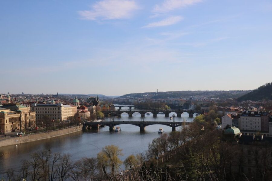 Prague: Grand e-Scooter Guided Tour - Rudolfinum, Mánes Bridge, and Letna Park