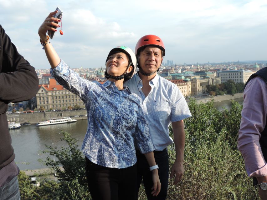 Prague: Grand e-Scooter Guided Tour - Strahov Monastery and Petrin Hill