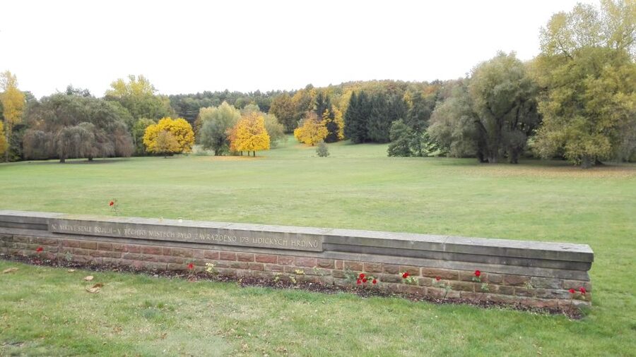 Prague: Guided Operation Anthropoid Tour with Lidice - The roadside memorial where Heydrich was attacked