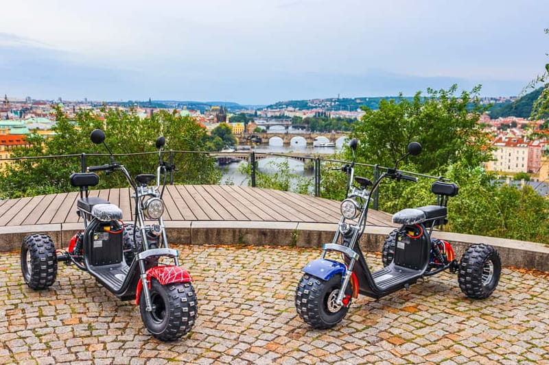 Prague: Guided Sightseeing Tour by Electric Trike - Wenceslas Square and the Powder Tower