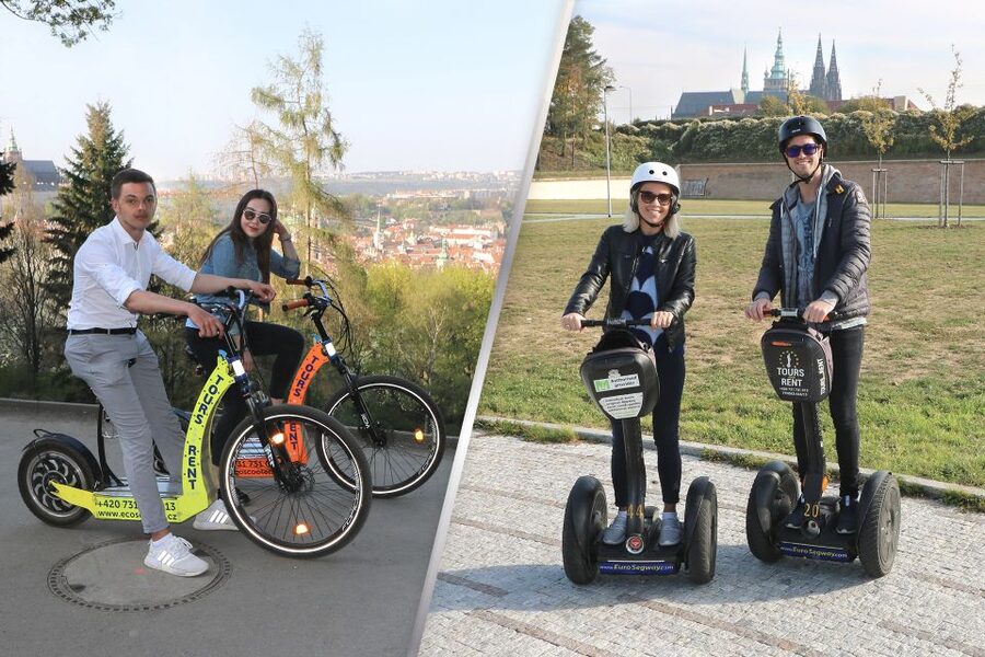 Prague: Half-Day Guided Tour by Segway and E-Scooter - Kafka Museum, the narrow alley, and Charles Bridge