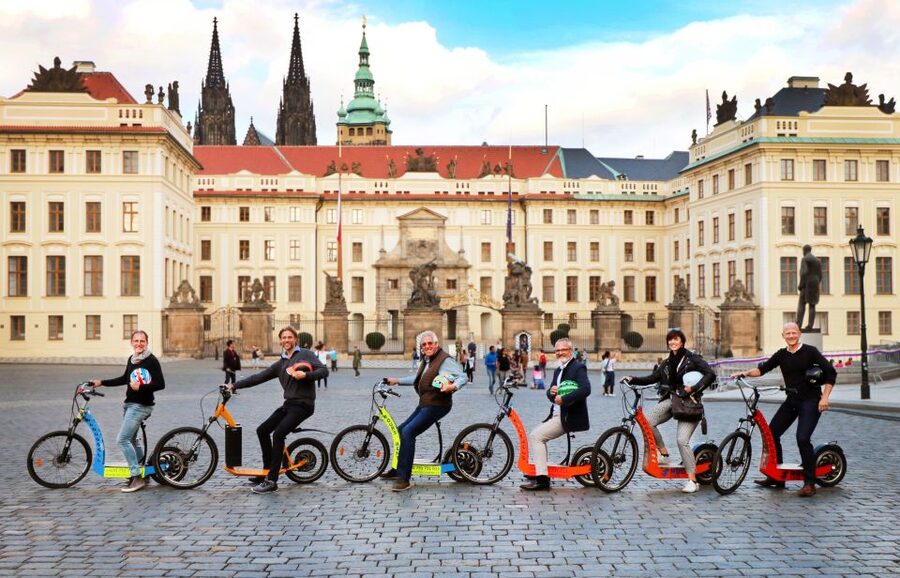 Prague: Half-Day Guided Tour by Segway and E-Scooter - Letná Park gives the broad Prague view