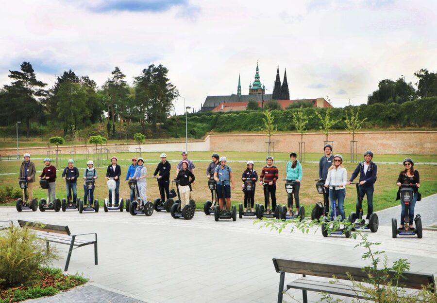 Prague: Half-Day Guided Tour by Segway and E-Scooter - Prague Castle and St. Vitus Cathedral
