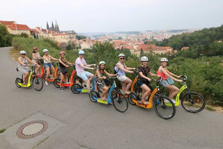 Prague: Half-Day Guided Tour by Segway and E-Scooter - Strahov Monastery and the old brewery