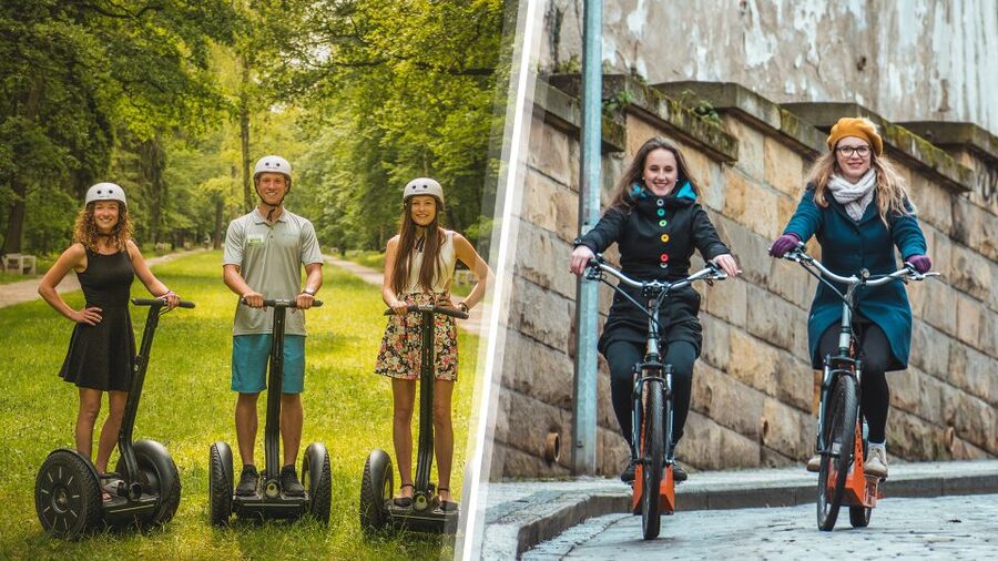 Prague Highlights: Segway & E-Scooter Tour with Taxi Pick-Up - Prague Castle, Loreto, Strahov, and the high views
