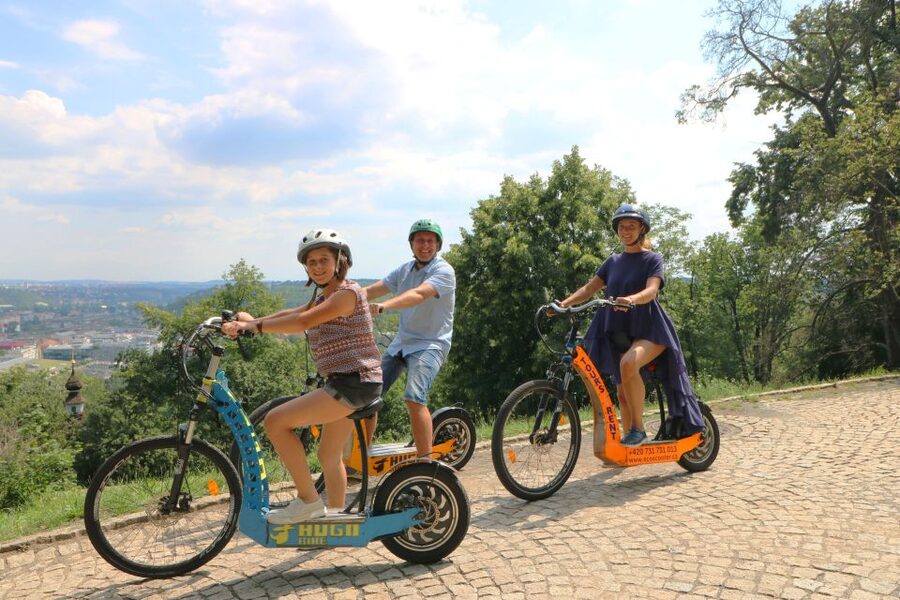 Prague: Highlights Tour on e-Scooter or eBike - The guide makes the biggest difference