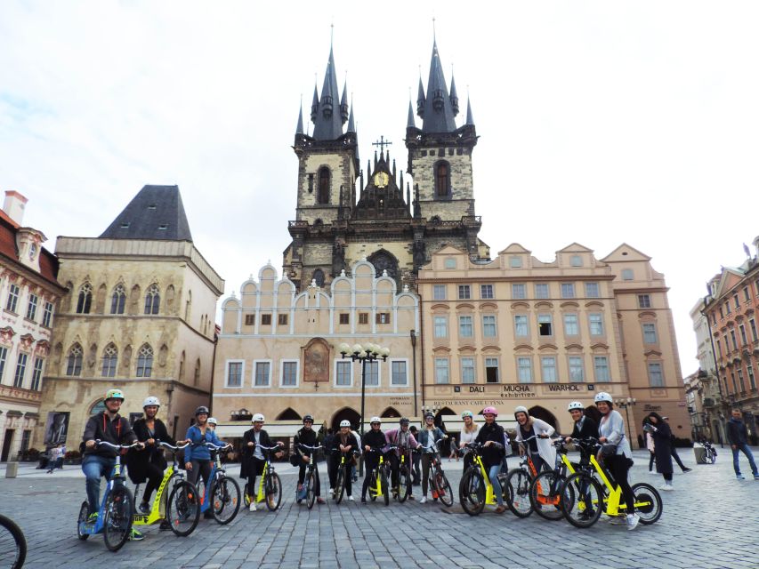 Prague: Highlights Tour on e-Scooter or eBike - Letna Hill and the Giant Metronome