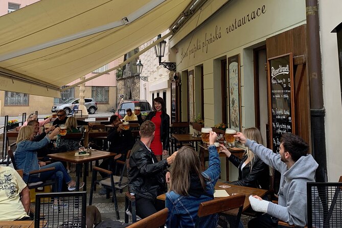Prague Historic Pub Tour with Drinks Included - Old Town, film locations, and the second stop