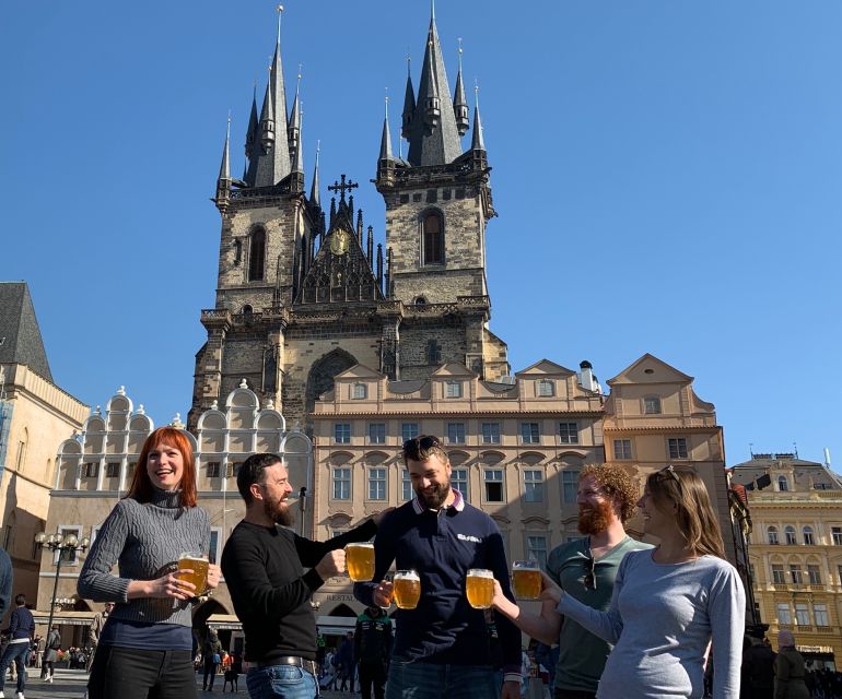 Prague: Historic Pubs Tour with Drinks - The Fourth Stop At A Local Restaurant